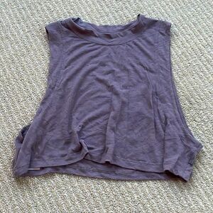 RARE LULULEMON ALL YOURS CROPPED MUSCLE TANK